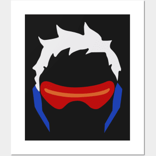 Soldier 76 spray Posters and Art
